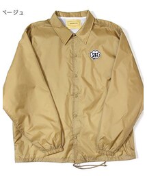 SEVEN BY SEVEN | SOUVENIR COACHES JACKET Logo designed by Shimoda Masakatsu／seven by seven（セブンバイセブン）(ブルゾン)