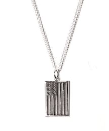 STANDARD CALIFORNIA | SD MADE IN USA USA FLAG NECKLACE（SD MADE IN USA USAフラッグネックレス）／STANDARD CALIFORNIA（スタンダードカリフォルニア）(ネックレス)