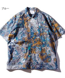 F/CE.  | PINTUCK BATTIK PATTERN SHIRTS（ピンタックバティックパターンシャツ）／F/CE.（エフシーイー）(シャツ/ブラウス)