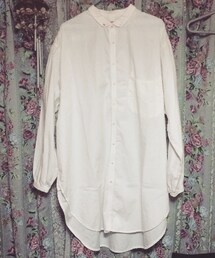 KAPITAL | KAPITALの白ロングシャツ(シャツ/ブラウス)