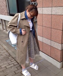 FOREVER 21 | 仁王立ち感😭✨(デニムジャケット)