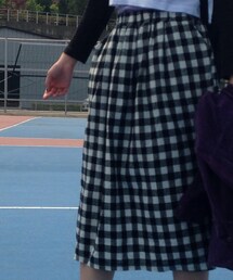 格子裙(スカート)