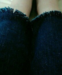 リメイク❤ | 裾フリンジ(デニムパンツ)