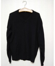 UNIQLO | Vネックラムウールニット(ニット/セーター)