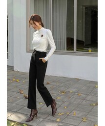 2ボタンストレートスラックス(スラックス)