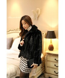 ワイドカラーエコファージャケット(その他アウター)