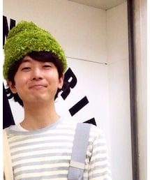 芝生みたいな帽子 | 帽子