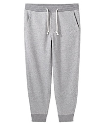 無印良品 | オーガニックコットン裏毛パンツ　紳士Ｍ・杢グレー(その他パンツ)