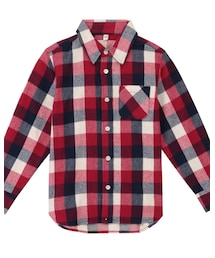 無印良品 | オーガニックコットンフランネルチェックシャツ(シャツ/ブラウス)