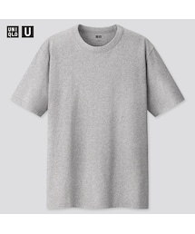 UNIQLO | クルーネックT（半袖）　02 LIGHT GRAY(Tシャツ/カットソー)
