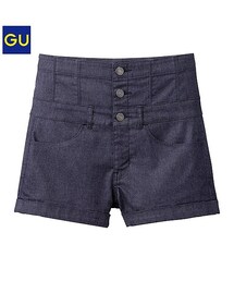GU | ハイウエストショートパンツ(その他パンツ)