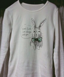 GU | Tシャツ うさぎ(Tシャツ/カットソー)