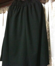 GU | ミドルフレアスカート 黒(スカート)