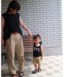 さりげなく親子リンクコーデ👩🏻👦🏻💖 | その他