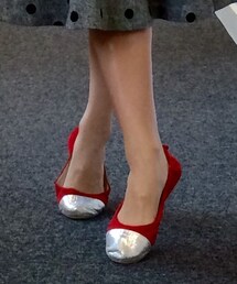 no brand | Red Pumps(バレエシューズ)