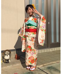 母のお下がり♡ | 浴衣