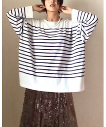 オーバーサイズ🦥 | クタっと可愛いデザインです🙌🏻(トップス)