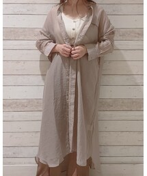 earth music&ecology | シャツワンピース