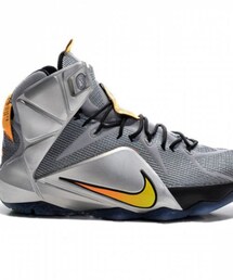 Lebron 12's Silver/Yellow/Black | Lebron 12's Metallic/Silver(スニーカー)