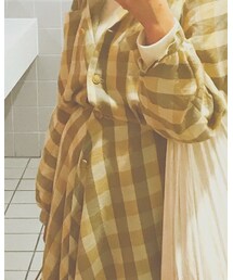 used | シャツワンピース