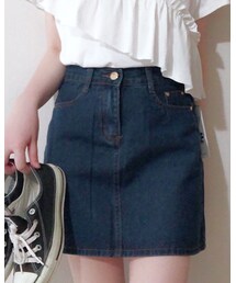 poupee | デニムスカート