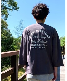 バックプリント | Tシャツ/カットソー