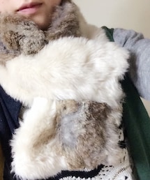 Casselini | ラビットファーティペット(マフラー)