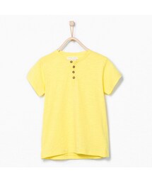 ZARA KIDS | ヘンリーネックシャツ(シャツ/ブラウス)