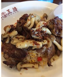 今週の休日ランチ | 大阪王将のサーロインステーキ炒飯(その他)