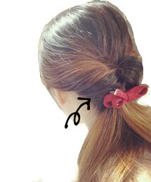 no brand | くるりんぱ(バレッタ/ヘアクリップ)