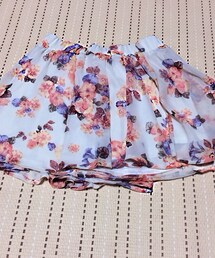 花柄ミニスカート(スカート)