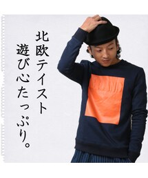 エンボスプリント (スウェット)