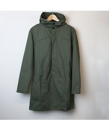 cielB シエルブ　ボタンダウンミリタリーコート　　ハーフ丈(ミリタリージャケット)