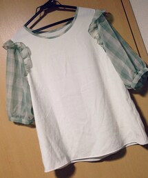 Handmade | ギンガムチェックカットソー(Tシャツ/カットソー)