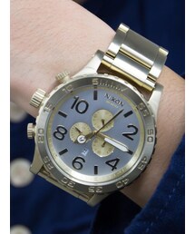 NIXON | NIXON 51-30 CHRONO Champagne Gold(アナログ腕時計)