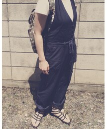 Purple&Yellow | サロペット/オーバーオール