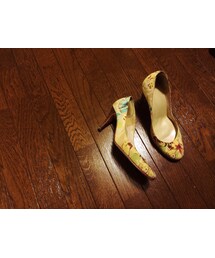 SLANT WISE | Slant wise花柄布パンプス(パンプス)
