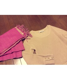 IENA | IENAベージュニット(ニット/セーター)