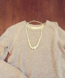 母世代のホワイトネックレス(ネックレス)