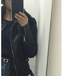 ZARA | ライダースジャケット