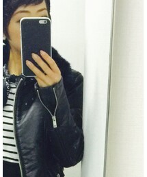 ZARA | ライダースジャケット