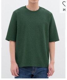 GU | ポンチクルーネックT(Tシャツ/カットソー)