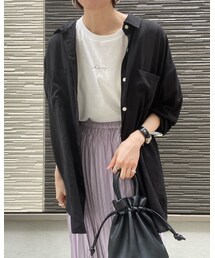 シャツ羽織りバージョン | ワンピース/ドレス