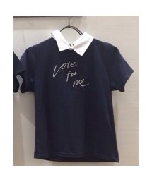 dazzlin | バックZIP襟付きTOPS(Tシャツ/カットソー)