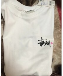 STUSSY | バックプリントがあるロゴT(Tシャツ/カットソー)