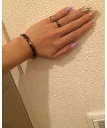 バングルつけてみた。 | バングル/リストバンド