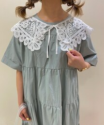 付け衿デザイン🦢 | ワンピース/ドレス