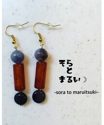 そらとまるい☽ | ZOZOフリマで販売中♡(ピアス（両耳用）)