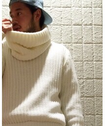 JUNRED | スヌードとセットのニット(ニット/セーター)