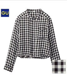 GU | チェックシャツ(シャツ/ブラウス)